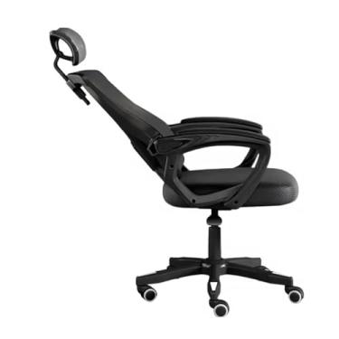Imagem de Cadeira de escritório de malha ergonômica cadeira de escritório encosto ajustável cadeiras de mesa rodas 360 giratórias e encosto de cabeça cadeira de escritório