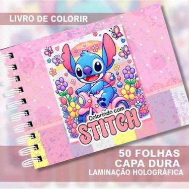 Imagem de Livro para Colorir Bobbie Goods / STITCH - PINTURA/CAPA DURA - LAMINAÇ