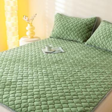 Imagem de Almofada de colchão quente de tamanho único, almofada de colchão grosso, cobertor, cor 6, almofada de colchão de inverno, almofada de colchão futon elegante (cor 5, 180 * 200 cm)