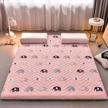 Imagem de 5JJJLOOOPP Colchão de cama, semi-duplo, alta resiliência, pode ser usado por um longo tempo, colchão, outono/inverno, 150 * 200 cm, amortecimento melhorado, sem entupimento (cor 2, 100 * 200 cm)