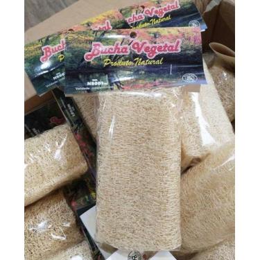 Imagem de Esponja Bucha Vegetal Banho Natural Esfoliação Corpo