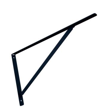 Imagem de Cantoneira Mão Francesa Preta New 50 Cm Presto Para Estante