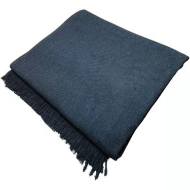 Imagem de Manta Para Sofá E Cama 2,20x1,70 Capa Protetor E Cobertor De Sofa Grande 2 E 3 Lugares Terracota Cinza Escuro