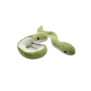 Imagem de Cobra de Pelúcia Infantil – Brinquedo Fofo, Suave ao Toque e Perfeito para Presentes e Decoração