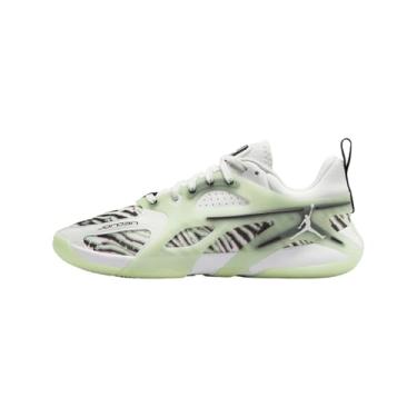 Imagem de Tênis de basquete feminino Jordan Heir (FZ2471-100, Sail/Vapor Green) Preto), Vela/verde vapor/preto, 43