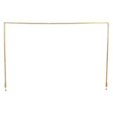 Imagem de Aqur2020 Sobre o Suporte da Barra de Mesa, Barra de Balão de Mesa Ajustável Haste de Decoração Pendurada Com Grampos para Casamentos Eventos de Festas (Ouro)