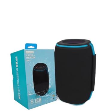 Imagem de Caixa de Som Bluetooth Portátil com USB – Potência e Som de Qualidade em Qualquer Lugar