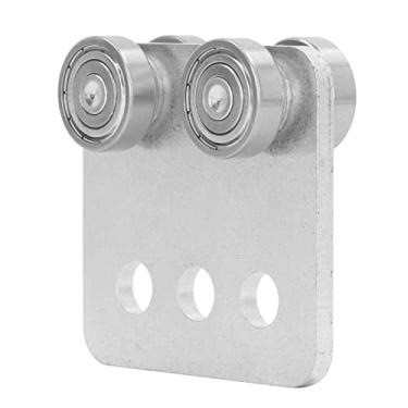 Imagem de Grcfumo Conjunto de carrinho, rolos de carrinho de 4 rodas, rolo de porta deslizante de 4 rodas, acessório de rolamento de rolamento alto