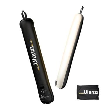 Imagem de Luminária Tubo de Ar Portátil Ulanzi UA12 para Foto e Vídeo, 12W, 2700K a 6500K, 12 Efeitos de Luz, Bateria Recarregável 18Wh, Dobrável e Compacta, Cor Preta