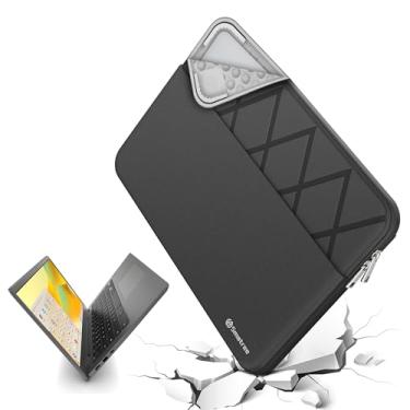 Imagem de Smatree Capa para laptop Dell Latitude 3550/3540 de 15,6 polegadas, capa de computador com bolso para acessórios, zíper YKK, design patenteado de supercanto (E646)
