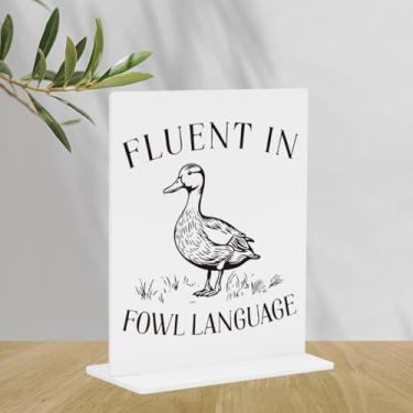 Imagem de Decoração divertida de escritório para casa - Placa de mesa de acrílico jovial para mulheres e homens, decoração de mesa brilhante para escritório, sala de estar, mesa de jantar, presente bem-humorado