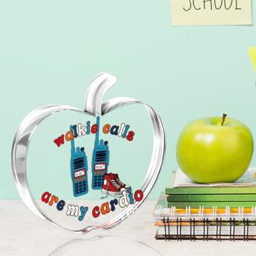 Imagem de Presentes de agradecimento de professores para homens e mulheres presentes de dia dos professores para professores de pré-escola presentes para professores do ano placa de decoração de mesa de