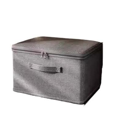 Imagem de Caixa Organizadora, Caixa de Armazenamento Dobrável Bolsa de Armazenamento Multifuncional com Zíper à Prova de Mofo(G,2pcs)