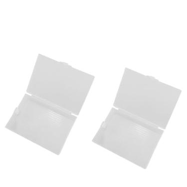 Imagem de JCBIZ 2 peças de bandejas de funil de peneiramento de broca DIY acessórios de embalagem de caixa transparente de plástico para armazenamento de pintura de diamante bandejas giratórias design de fundo