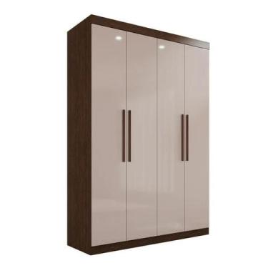 Imagem de Guarda Roupa Ubatuba Plus 4 Portas 3 Gavetas Valverde Moveis - Valverd