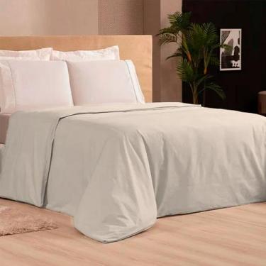 Imagem de Capa De Edredom Casa Di Valle King 400 Fios 100% Algodão Egípcio, Marf