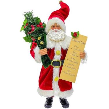 Imagem de Papai Noel 27Cm Lista De Presentes Magizi