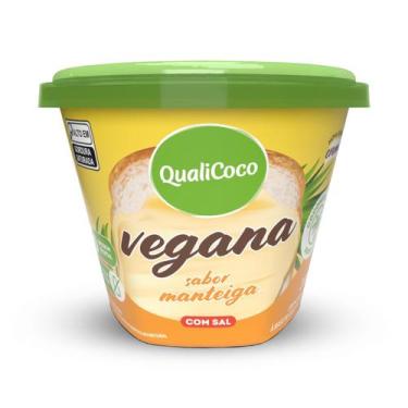 Imagem de Manteiga de Coco Qualicoco 200g Natural com Sal - Qualicôco