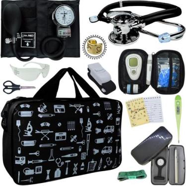 Imagem de Kit Enfermagem Premium Pamed Completo Medicina Profissional - Love Sau