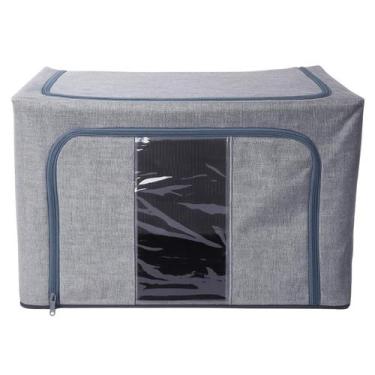 Imagem de Caixa Organizadora Dobrável Multiúso para Guarda Roupa Armário Coberta