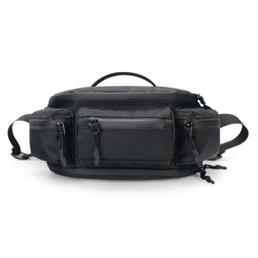 Imagem de Pochete para homens e mulheres, bolsa de cinto, impermeável, bolsa de cintura ajustável para ciclismo, viagem, casual, corrida, caminhada, escalada