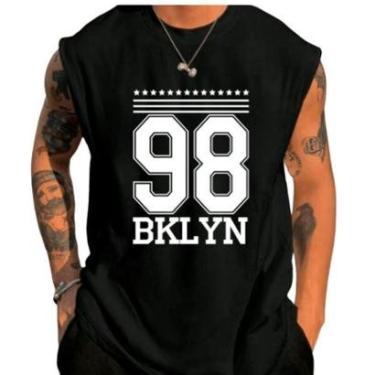 Imagem de Regata Cavada Oversized Streetwear 100% Algodão – Estilo e Conforto-Masculino