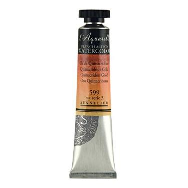 Imagem de Sennelier Aquarela de artistas franceses, 21 ml, ouro Quinacridona S3