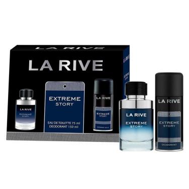 Imagem de Kit La Rive Extreme Story EDT Perfume Masculino 75ml e Desodorante 150ml-Masculino