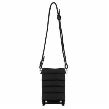 Imagem de ACUARIO Bolsa tiracolo feminina, bolsa tote para trabalho, viagens, academia – bolsa de ombro pequena, bolsa feminina elegante, Preto, Small to Medium, Tendência