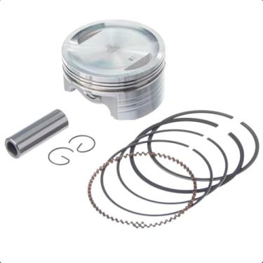 Imagem de Pistão C/Anéis Metal Leve Cbx 200 Strada Nx Xr 200 Std