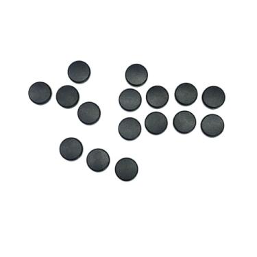 Imagem de A16 rodless controller combat stick universal frosted black keycap button cap Kailh/Cherry/TTC/Akko switch cap, button accessories 16 pieces, diameter size 25.3mm