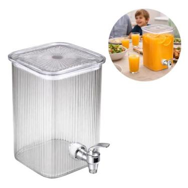 Imagem de Suqueira Vidro 2,2L Quadrada Resistente Premium - Lyor