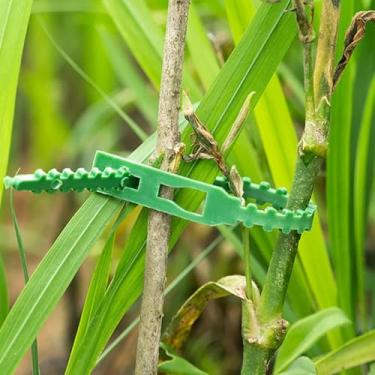 Imagem de Abraçadeira Fita Enrolar Amarrar Plantas Jardim C/30un (Reutilizável)