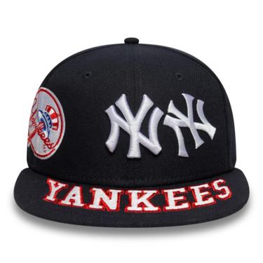 Imagem de BONE NEW ERA IMG MLB ALL OVER 59FIFTY NEYYAN NVY-Unissex