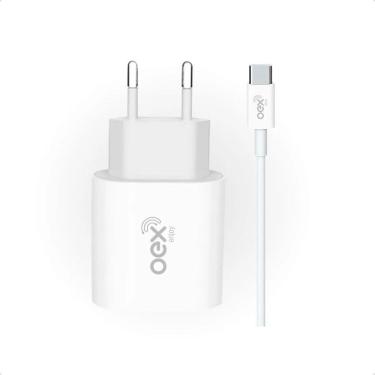 Imagem de Kit 2 Em 1 Carregador Com Cabo Tipo-C 20W Cg500 Smartphone