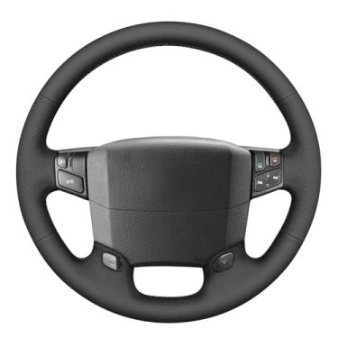 Imagem de MEWANT Capa de volante para Volvo VNL VNR FM FH 2004-2016 costurada à mão