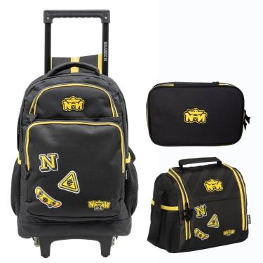 Imagem de Kit Mochila de Rodinhas Juvenil NATAN POR AÍ - Xeryus 15590-Unissex