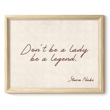 Imagem de VIYYIEA Texturas de madeira emolduradas Be A Legend Arte de parede para sala de estar, impressão em tela de declaração de heroína para paredes, quarto, corredor, decoração de parede de escritório, 35