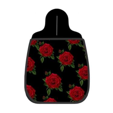 Imagem de Lixeira De Carro Organizador Lixinhocar Rosas Vermelhas Realistas 2