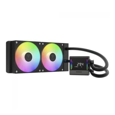 Imagem de Water Cooler Gamdias Chione (AMD / Intel) - RGB - Display Digital - E4-240-Unissex