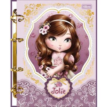 Imagem de Caderno Argolado Colegial Jolie 80 Folhas Tilibra
