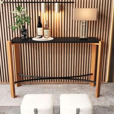 Imagem de Aparador Áustria Luxo Decor – Design Contemporâneo para Sala e Hall (Preto)