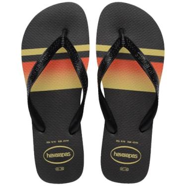 Imagem de Chinelo, Havaianas, Masculino, Top, Corinthians, 39 e 40, Preto