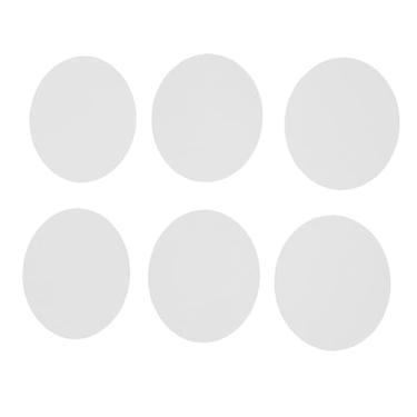 Imagem de GLOGLOW Filme de Materiais Artesanais, Capa Protetora Transparente Transparente para Alfinetes de Botões de Crachás de 56 Mm, Com Cobertura Cristalina para Laminação de ímãs de Geladeira 500 Unidades de Círculo de Plástico