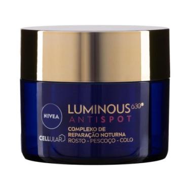 Imagem de Creme Hidratante FacialNivea Complexo de Reparação Noturna Luminous An