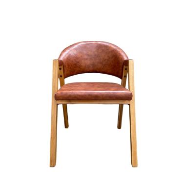 Imagem de Cadeira Doora Para Sala De Jantar Madeira Maciça Ocre