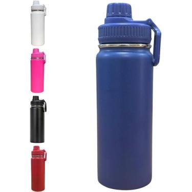 Imagem de Garrafa Térmica Inox 800ml Portátil Academia Água Gelada Por Mais Temp