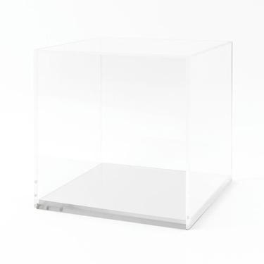 Imagem de Caixa cubo Expositora em Acrílico Transparente - Fabricação Própria, B