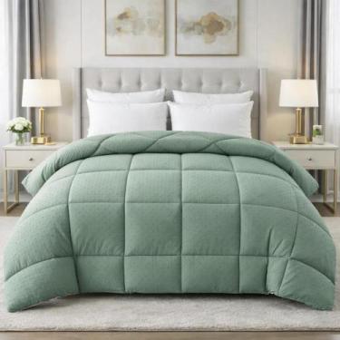 Imagem de Edredom Dupla Face Queen 2,40m x 2,60m Poá Cama Cobertor Bolinha - Bes