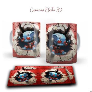 Imagem de Caneca Porcelana Bebê Homem Formiga 3D (510-5) - Live